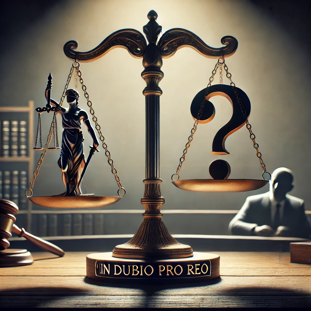 O PRINCÍPIO DO IN DUBIO PRO REO