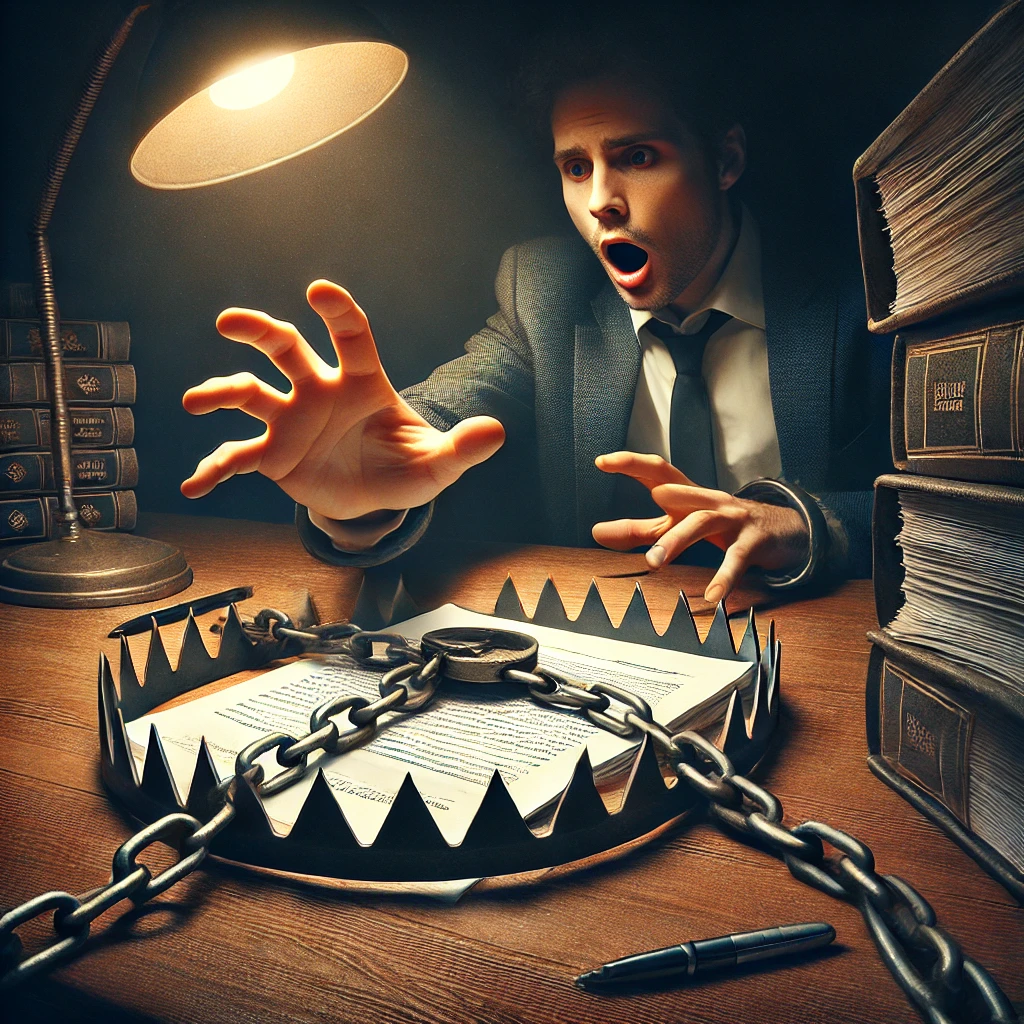 QUANDO O CONTRATO VIRA ARMADILHA QUANDO O CONTRATO VIRA ARMADILHA