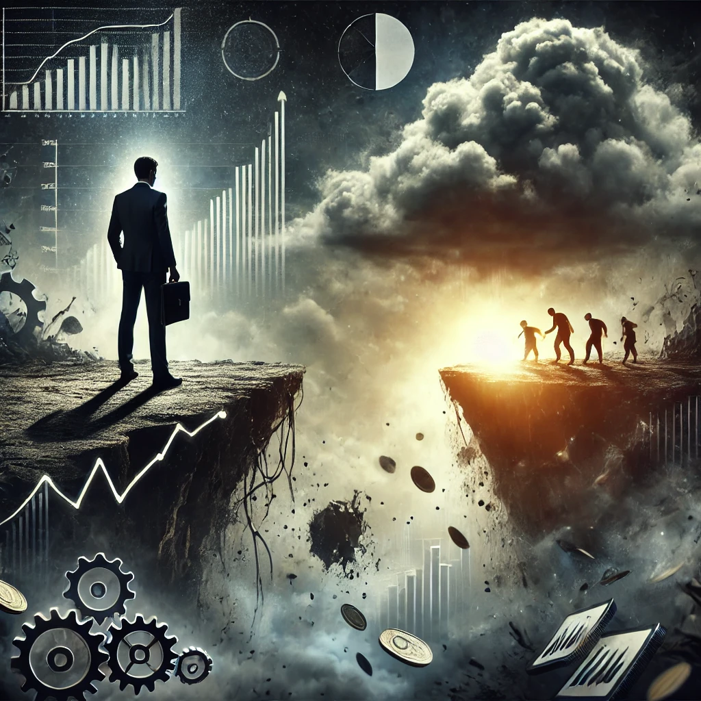 A BEIRA DO ABISMO – COMO SALVAR UMA EMPRESA