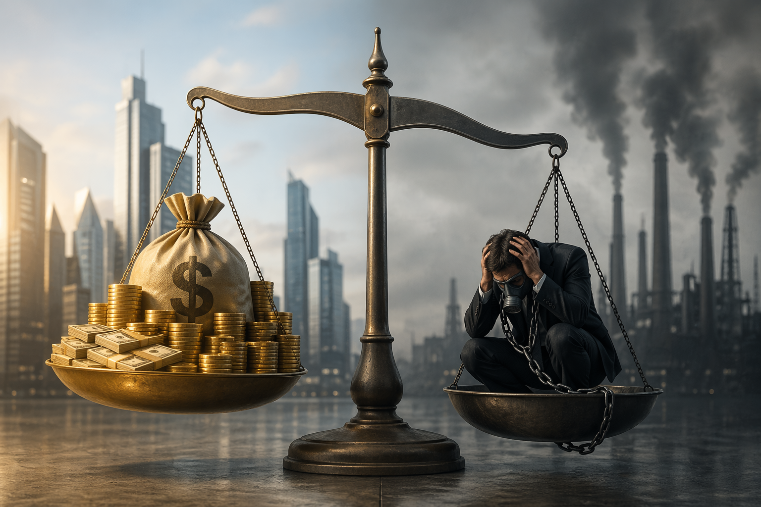 LUCRO FINANCEIRO VERSUS ASFIXIA EMPRESARIAL