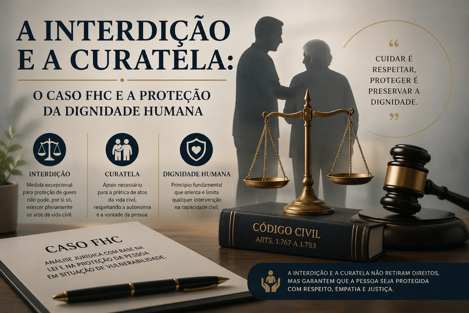 A INTERDIÇÃO E A CURATELA: O CASO FHC E A PROTEÇÃO DA DIGNIDADE HUMANA