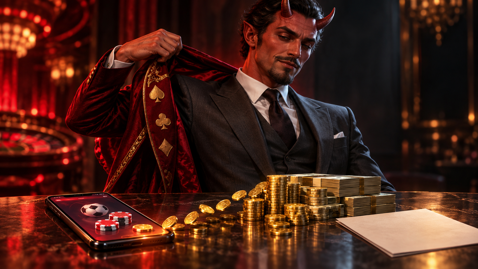 FAÇAMOS O VÍCIO PAGAR A CONTA , O DIABO QUE VESTE BETS MUDA SUAS VESTES